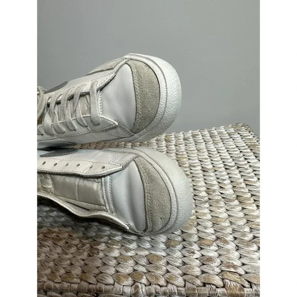 Nike Blazer Mid '77 Vintage White Silver Sneakers CZ1055-112 Women's Size 9.5 - Picture 6 of 9